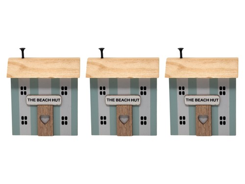 Wooden beach hut - beach,