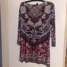 NWOT Tunic Top In Wine And