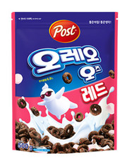 Post Oreo O’s Red Cereal 500g (17.6oz) | Korean Chocolate Breakfast Food