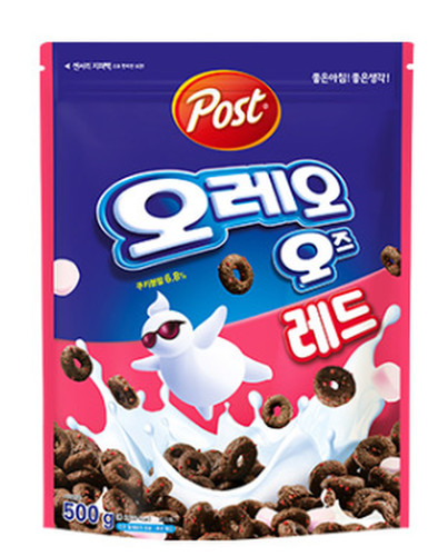 Post oreo red cereal - oreo,