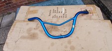 RALEIGH BMX BURNER KOIZUMI  HANDLEBARS ULTRA  BMX  OLD  RARE BLUE 1980'S