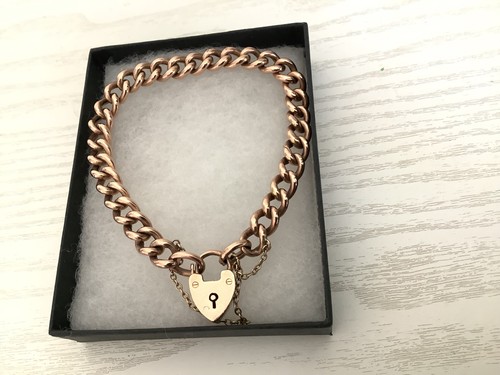 Vintage 9ct rose gold - a,