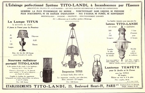 1924 french advert for - french,