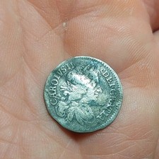 Charles II Silver Groat Four