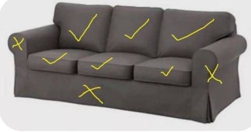 Used ikea ektorp cover for - ikea,