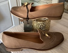 Ladies grey flat leather - tu,