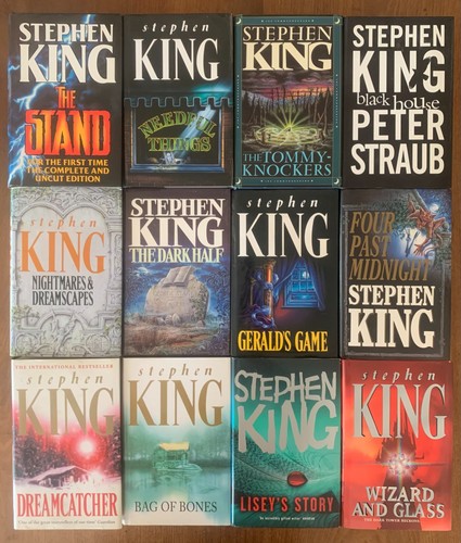 Stephen king hardbacks - king, bundle