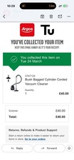 Bush Bagged Cylinder Corded
