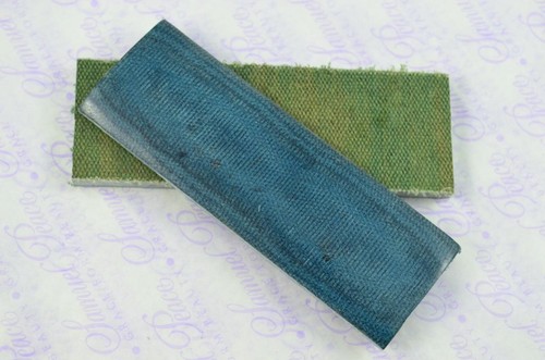 Pair prussian blue - pair, canvas