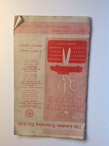 1960 brochure the london - "the,