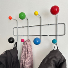 COAT HOOK SPUTNIK ATOMIC STYLE MULTICOLOURED COLOURFUL BALL RETRO   8 Ball style