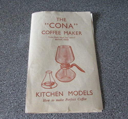 Cona coffee maker standard - coffee,