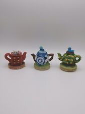 Vintage Tetley Tea Pot Ornaments 1990s Collection Job Lot