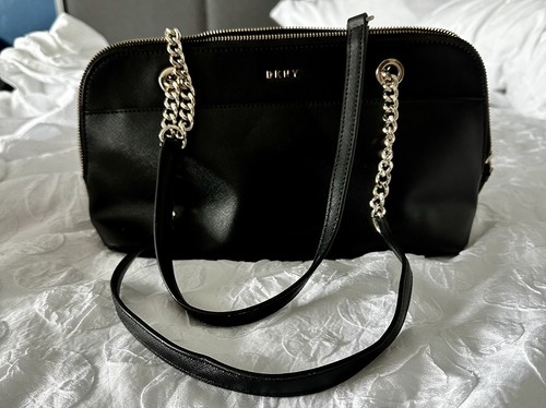 Dkny black shoulder bag - shoulder, zip