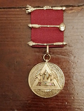 MASONIC RELATED MEDAL GILT