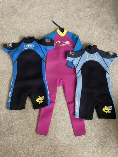 Bundle kids wetsuits ages 3 - bundle,