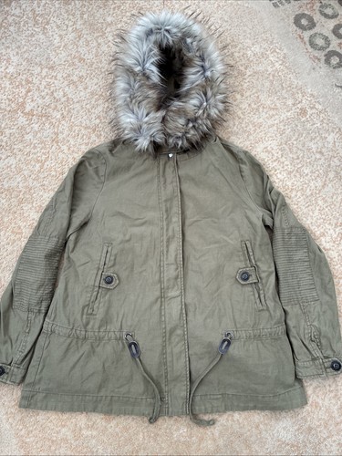 Zara woman large parka style - zara,
