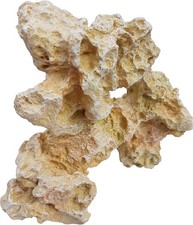 Aquariumh2o Large Artificial White Rock Aquarium Fish Tank Decoration Ornament