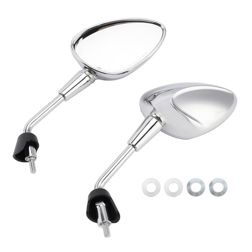 Chrome mirror set - chrome,