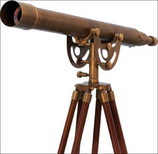 Brass Nautical 39" Telescope