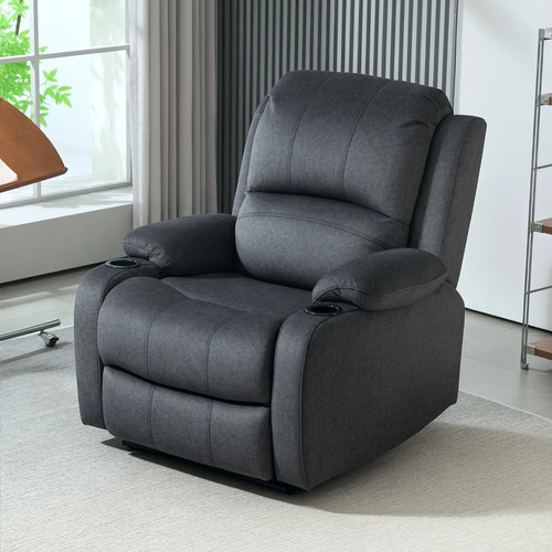 Manual reclining back armchair - manual,