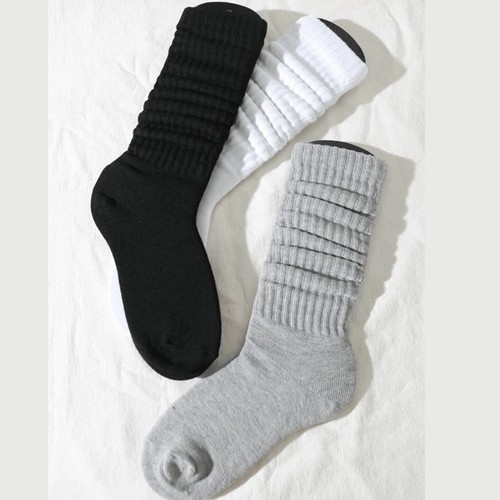 3pairs ladies slouch socks - ladies,