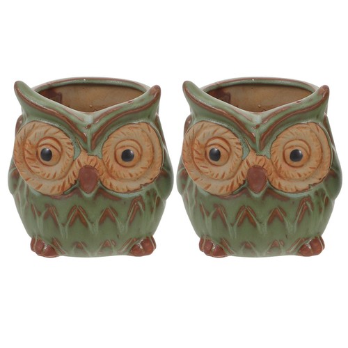 Pcs animal planter - 2, ceramic