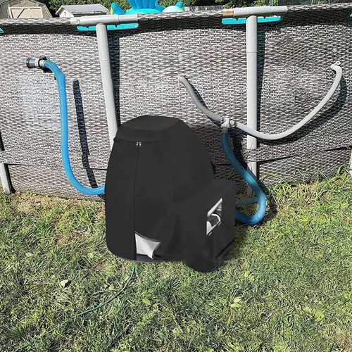 Pool filter cover sand - pool,