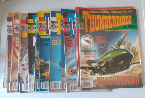 Thunderbirds comics job - thunderbirds, lot