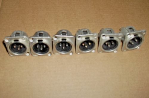 Neutrik xlr pin - pin, male