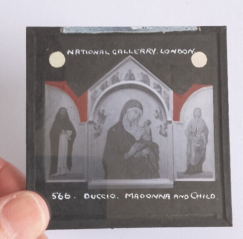 Vintage glass slides - vintage,