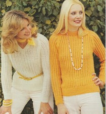 322 LADYS LACE MOHAIR SWEATERS