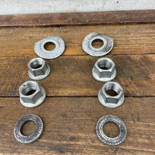 Old School BMX 14 mm Hub Axle Nuts 14mm Washers Fork Keeper BMX Parts