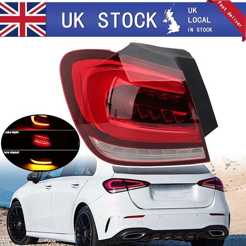 Left rear outer tail light - rear,