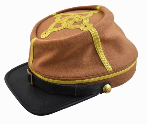 Kepi confederate butternut - kepi,,