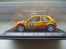SUPERB DIECAST 1:43 Citroen Saxo S1600 2002 Rallye Catalunya