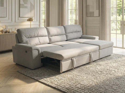 Verona light grey fabric - verona, rhf