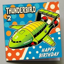 Birthday Card - Thunderbird