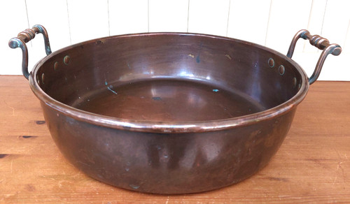 Antique victorian copper jam - copper,