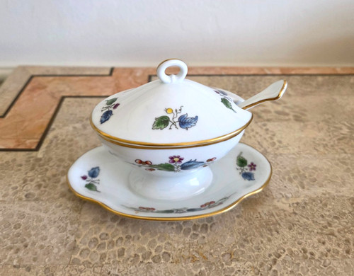 Richard ginori floral - floral, mustard
