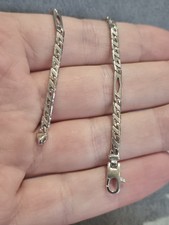 9ct White Gold Men's Bracelet Bracelet 19cm