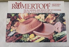 Vintage Romertopf Clay Terra