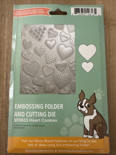 Simon says stamp heart - stamp, cookies