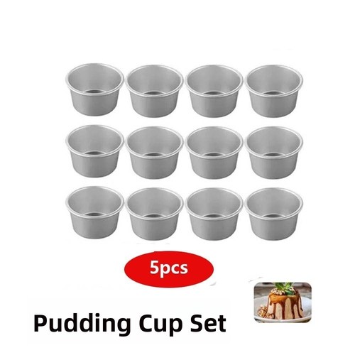 5pcs cake mould aluminum - cake,