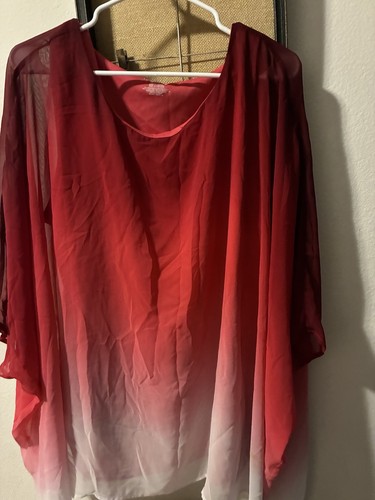 Lane bryant red - lane, ombre