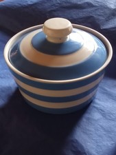 T G Green Cornishware Butter Dish- Black Shield Mark- 2017