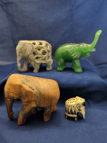 Elephant ornaments - 4,