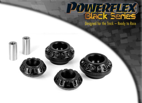 Powerflex black rear shock top - black,