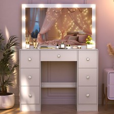Large Mirror Dressing Table
