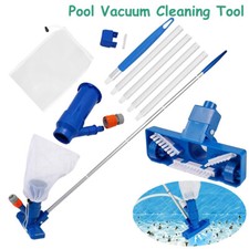For Spa Koi Fish Pond Hot Tub Cleaning Swimming Pool Jet Vac Vacuum Cleaner Kit